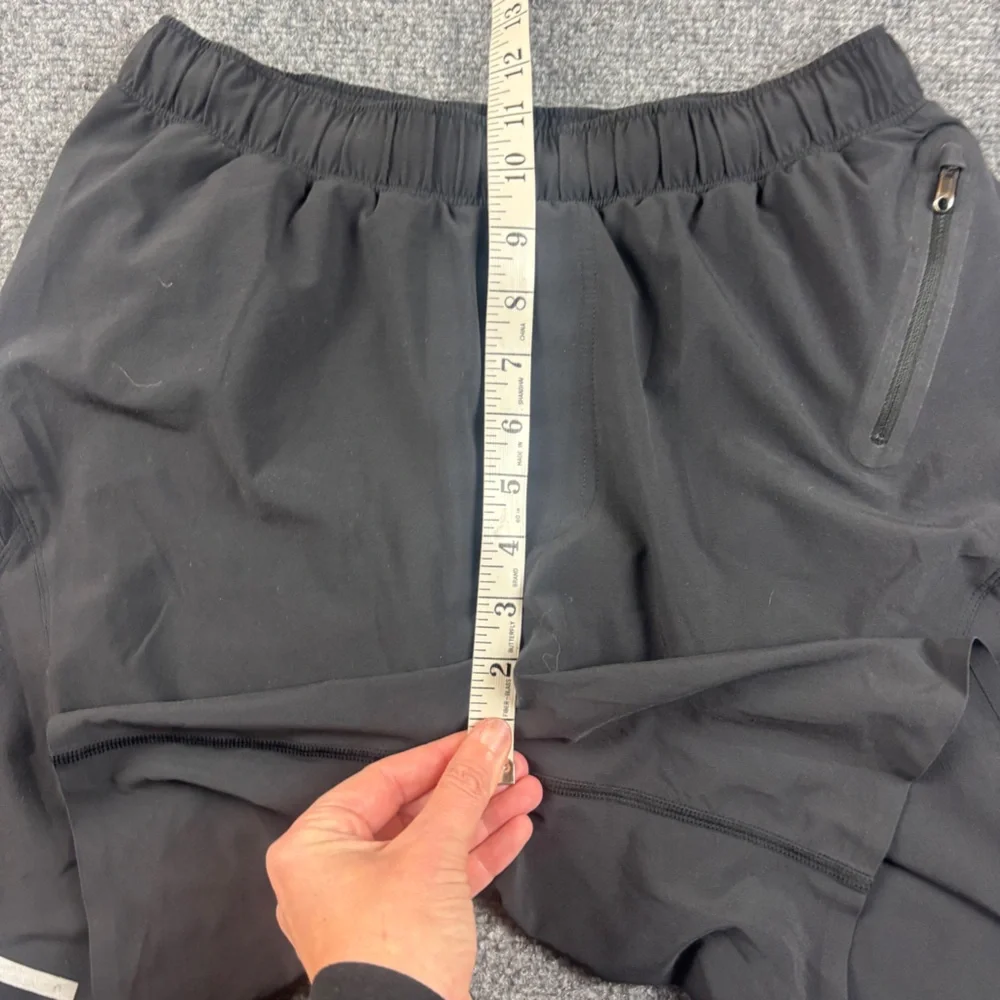 Lululemon Men’s Black Surge Short 6” Lined Athletic Shorts Size: Medium - Picture 6 of 9